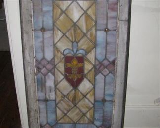 Stained glass window