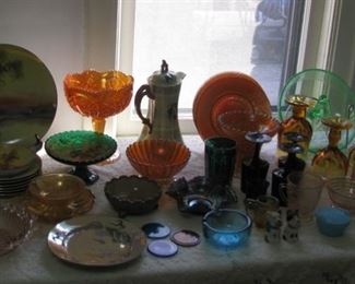 Carnival glass and more