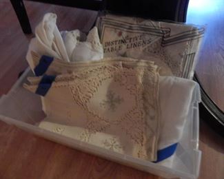 Vintage linens