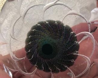 Truly unique signed art glass.