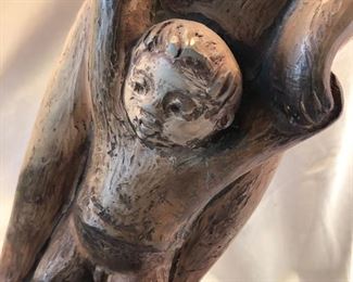 Nice mother son statue.