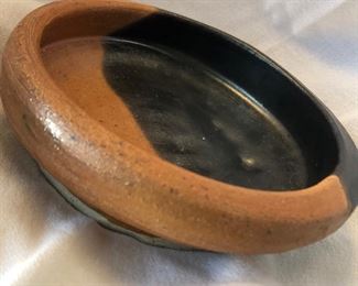 Signed CR. Another studio pottery piece.