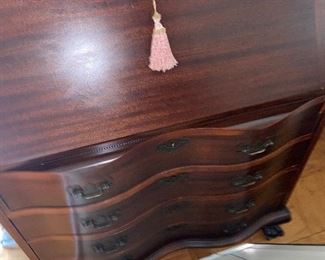 Lovely drop front secretary desk $225