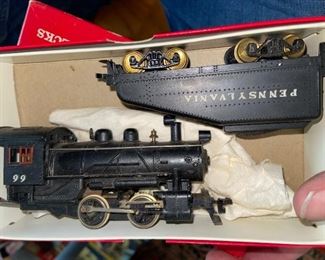 Pennsylvania 99 engine and tender