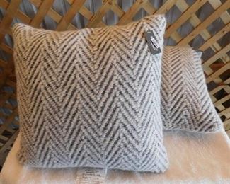 2 -Threshold decorative pillows 18inx18in