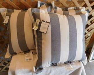 3 -Threshold deep seat back pillows 24in L x 26in W x 8in H