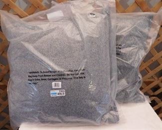 2 Threshold toss pillows 24inx24in