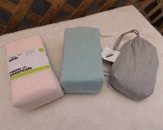 lot of 3 pillowcase sets, 2 king one standard