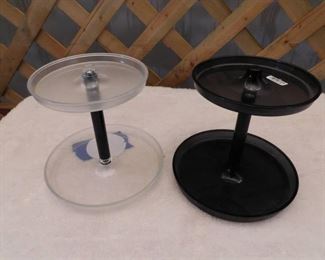 2 room essentials bathroom tray 6.26in H x 6.65 in diameter