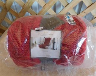 Threshold knit throw 50in x 60in