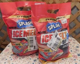 2 Splash Premium Ice Melt 10lb Shaker Bags
