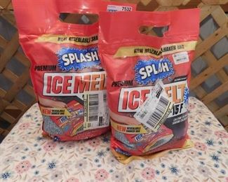 2 Splash Premium Ice Melt 10lb Shaker Bags