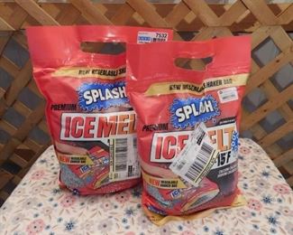 2 Splash Premium Ice Melt 10lb Shaker Bags