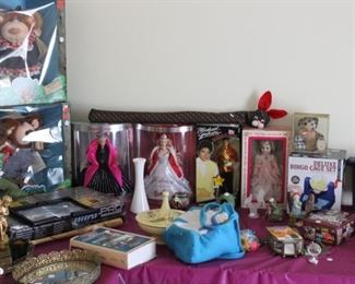 Micheal Jackson Doll - New in Box,  Barbie Holiday Dolls, Madame Alexander Doll