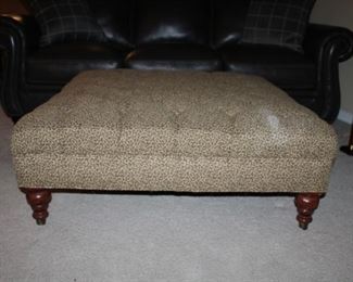 LARGE UPHOLSTERED OTTOMAN