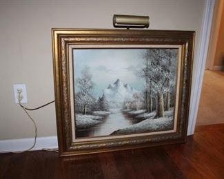 OIL PAINTING WITH LIGHT