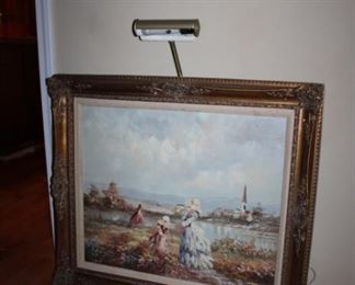OIL PAINTING WITH LIGHT