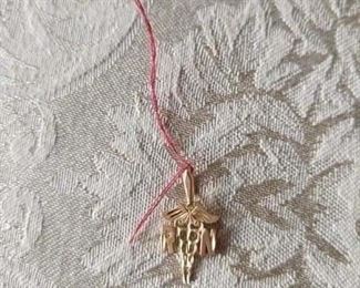 14  K  NURSE CHARM/PENDANT $30.00