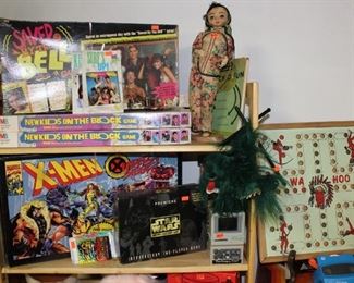 Vintage 90s Board Games and Wahoo.