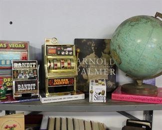 Slot Banks and Vintage Globe