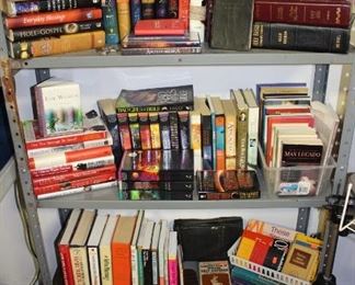 Religious Books, DVDs and CDs.