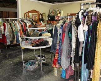 Our rather large clothing boutique...