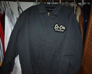Many Vintage Jerseys, Tee Shirts, Jackets and Coats in like new condition.