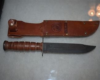 USMC Knife and Sheaf 