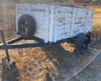 8' x 5' trailer with 3' sides