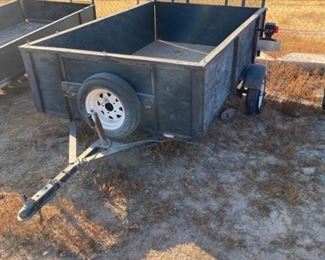 Trailer with ramp 8' x 5'