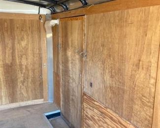 20' x 8' x 7' enclosed trailer