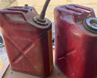 Vintage Gas Cans