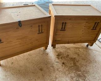 Storage Boxes on wheels