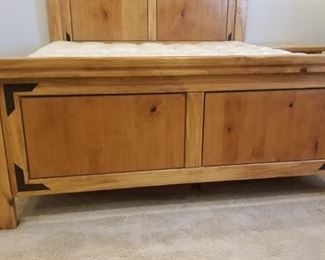 King Sized Bed and two matching night stands