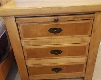 King Sized Bed and two matching night stands