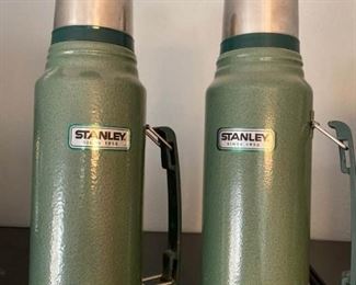 2 Stanley thermoses