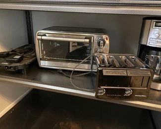 assorted kitchen appliances