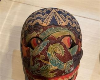 Indonesian mask. $30.