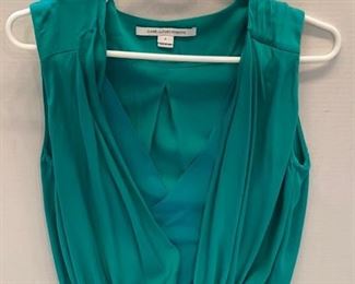 Diane Von Furstenberg silk blouse, size 0.  $100 ($298 new).