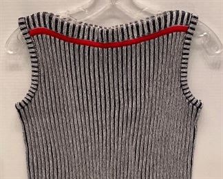 St. John knit top, size SP.  $75 ($450 new).