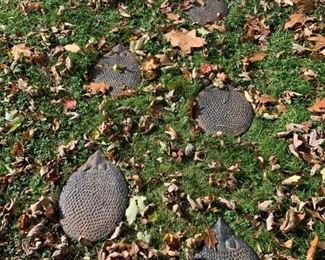 Cast Iron Hedge Hog Foot Steps