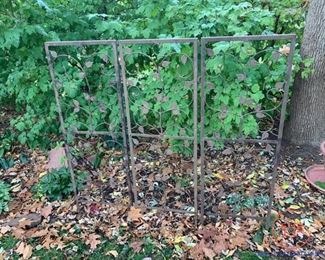 3 Panel Metal Yard Art