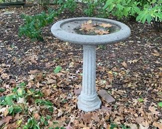 Concrete Bird Bath