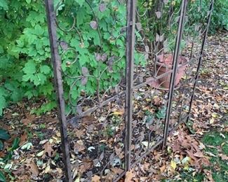 3 Panel Metal Yard Art