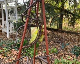 Contemporary Metal Yard Art