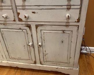 HABERSHAM Distressed Sideboard / Cabinet