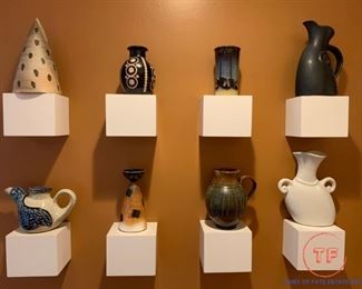 Signed Pottery Pieces