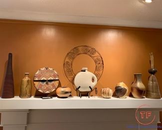 Signed Pottery Pieces