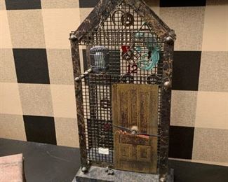 Steam Punk Style Table Clock