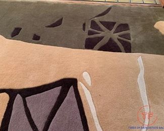 Contemporary Carved Area Rug